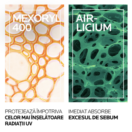Gel-crema cu protectie solara SPF 50+ pentru fata Oil Control Anthelios UVmune 400, 50 ml, La Roche-Posay 555585