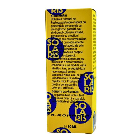 Tinctura de Rostopasca, 50 ml, Solaris 745871
