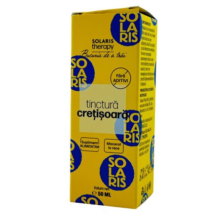 Tinctura de Cretisoara, 50 ml, Solaris 745878