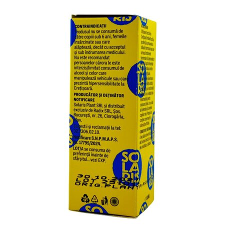 Tinctura de Cretisoara, 50 ml, Solaris 745876