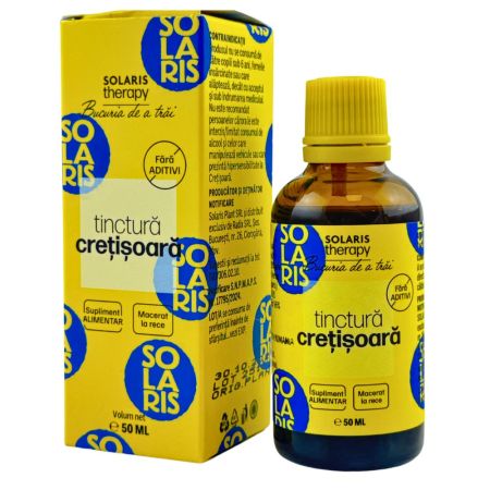 Tinctura de Cretisoara, 50 ml, Solaris