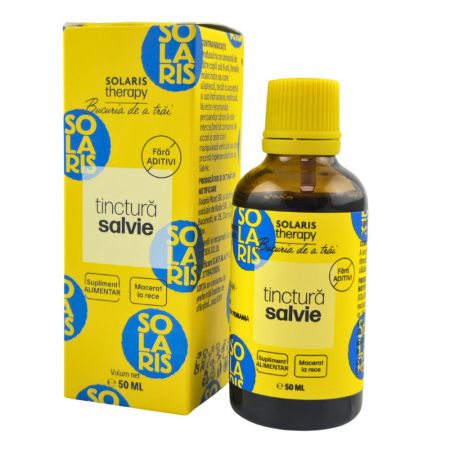 Tinctura de Salvie, 50 ml, Solaris