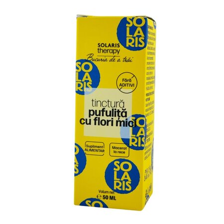 Tinctura de Pufulita cu flori mici, 50 ml, Solaris 745895