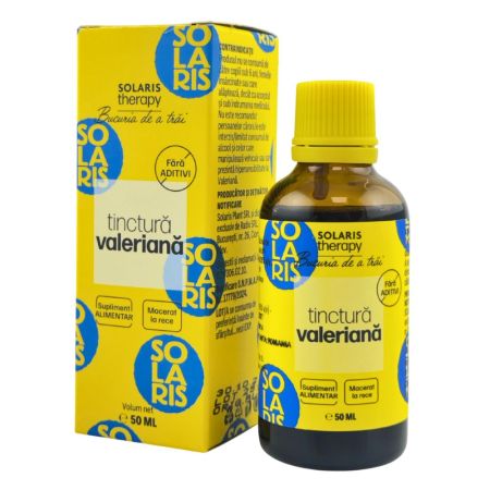 Tinctura de Valeriana, 50 ml, Solaris