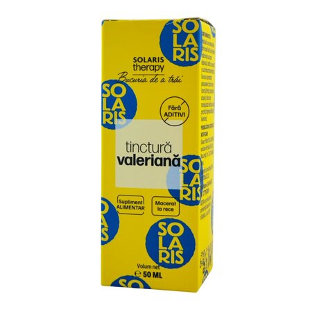 Tinctura de Valeriana, 50 ml, Solaris 745900