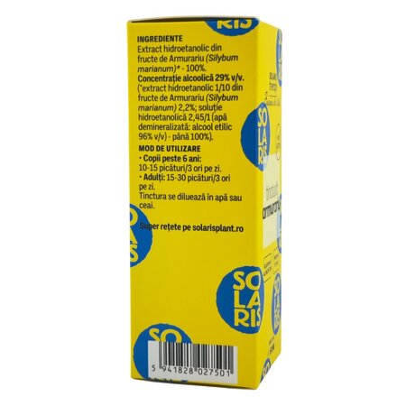 Tinctura de Armurariu, 50 ml, Solaris 745913