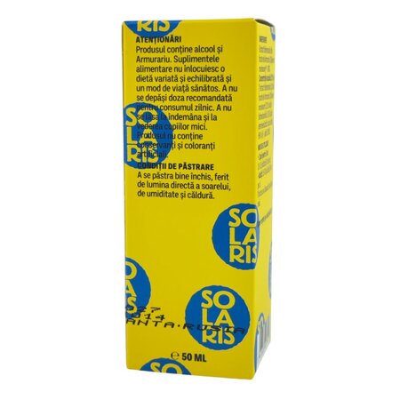 Tinctura de Armurariu, 50 ml, Solaris 745911
