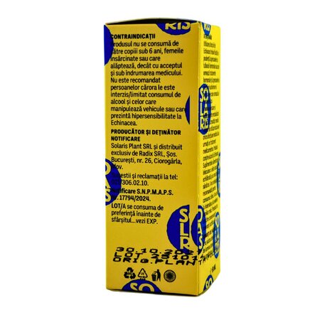Tinctura de Echinacea, 50 ml, Solaris 745927