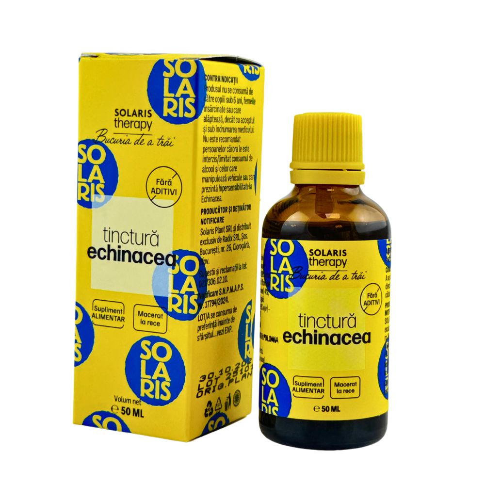 Tinctura de Echinacea, 50 ml, Solaris