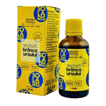 Tinctura de Branca Ursului, 50 ml, Solaris