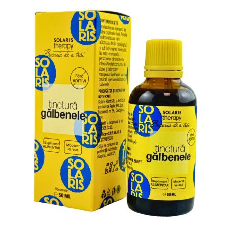 Tinctura de galbenele, 50 ml, Solaris