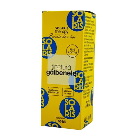 Tinctura de galbenele, 50 ml, Solaris 745940