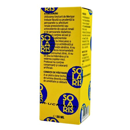 Tinctura de merisor, 50 ml, Solaris 745946
