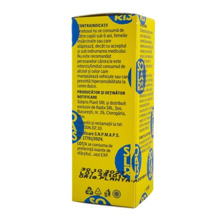Tinctura de lemn dulce, 50 ml, Solaris 745958