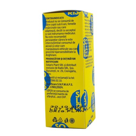 Tinctura de Anghinare, 50 ml, Solaris 745963