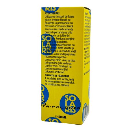 Tinctura de Talpa Gastei, 50 ml, Solaris 745980