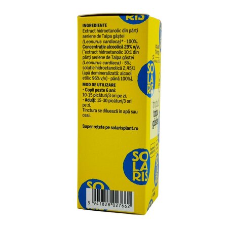 Tinctura de Talpa Gastei, 50 ml, Solaris 745981