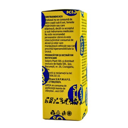 Tinctura de urzica, 50 ml, Solaris 745987