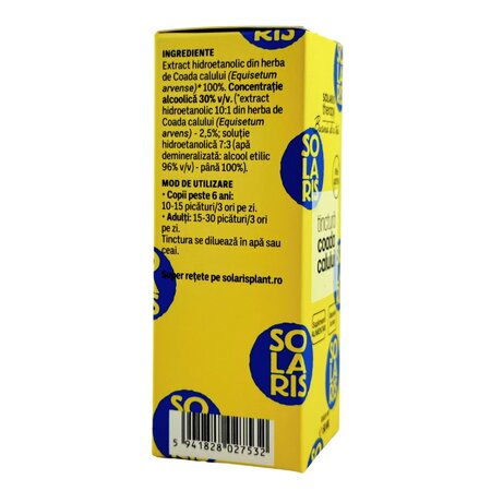 Tinctura de coada calului, 50 ml, Solaris 745993