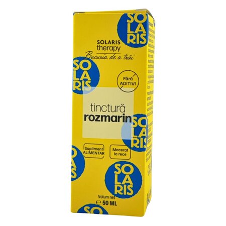 Tinctura de Rozmarin, 50 ml, Solaris 746006