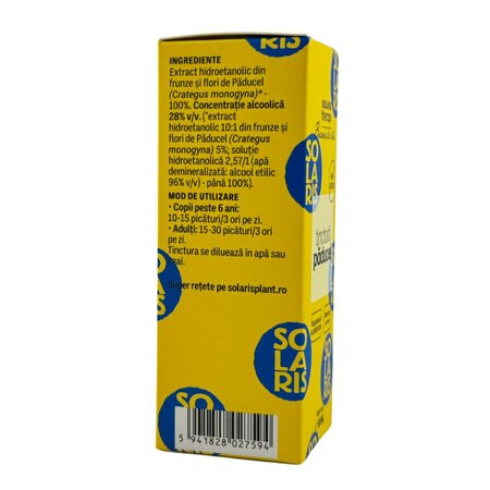 Tinctura de Paducel, 50 ml, Solaris 746010