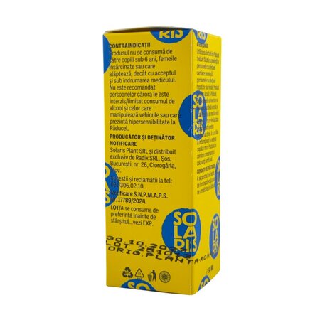 Tinctura de Paducel, 50 ml, Solaris 746008