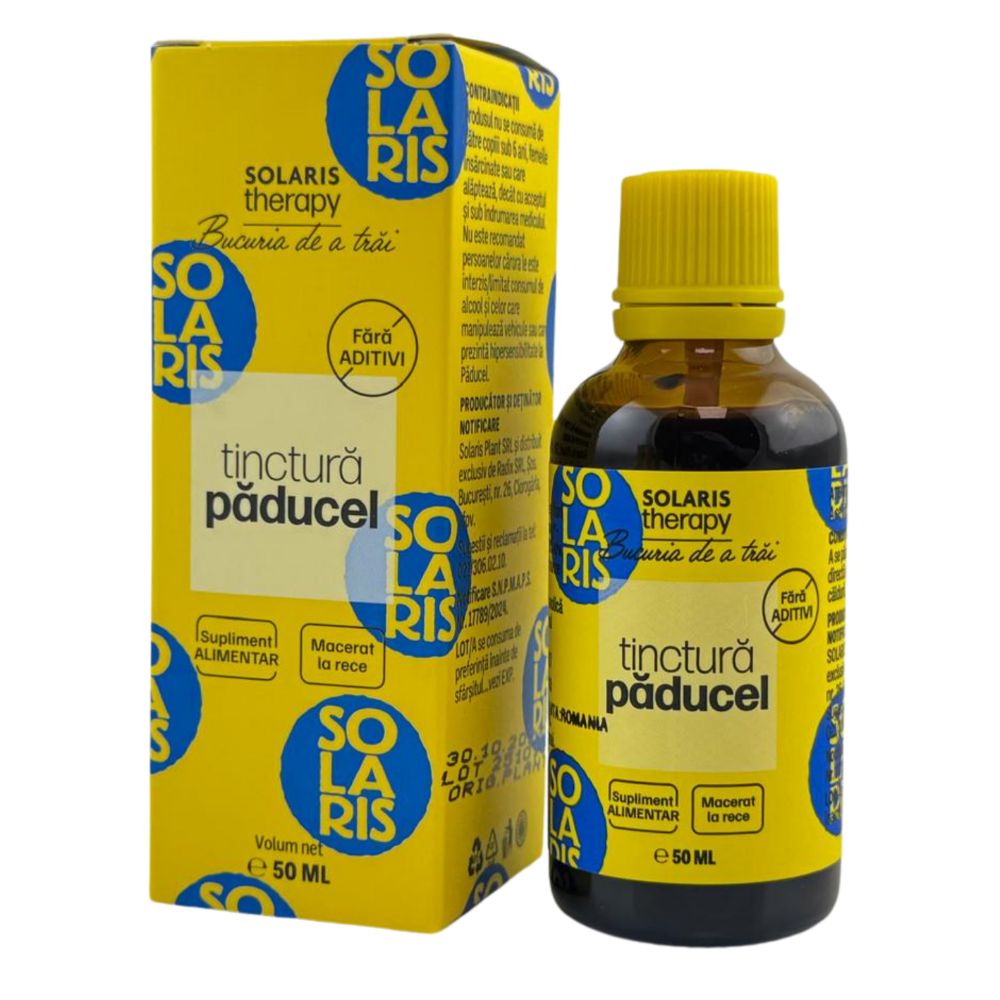 Tinctura de Paducel, 50 ml, Solaris