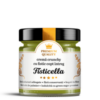 Crema crunchy cu fistic copt intreg, Fisticella, 250 g, Secretele Ramonei