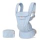 Marsupiu Omni Deluxe Cotton, Serene Blue Flowers, Ergobaby 746190