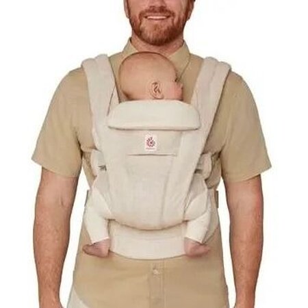Marsupiu Omni Deluxe Linen, Natural, Ergobaby 746197