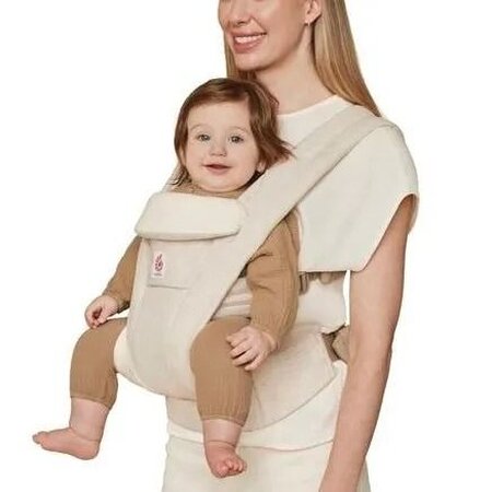 Marsupiu Omni Deluxe Linen, Natural, Ergobaby 746196