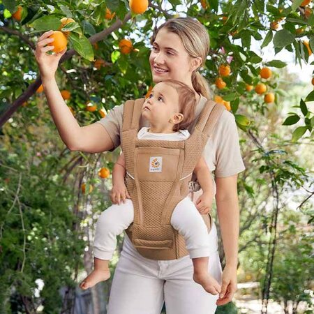 Marsupiu Alta Hip, 4 luni - 4 ani, Camel Brown, Ergobaby 746220