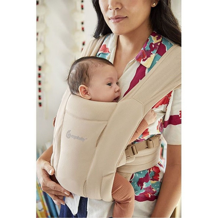 Marsupiu Embrace Soft Air Mesh, Cream, Ergobaby 746229