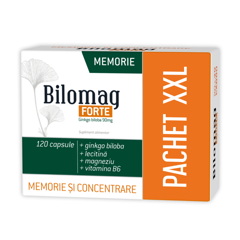 Bilomag Forte, 120 capsule, Zdrovit