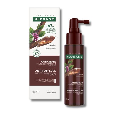 Serum impotriva caderii parului cu chinina, 100 ml, Klorane 746249