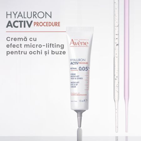Crema de ochi 0.05% retinal Hyaluron Procedure, 15 ml, Avene 746297