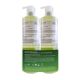 Pachet Gel de curatare 2-in-1 piele uscata cu tendinta atopica Exomega Control, 2x500 ml, A-Derma 746311