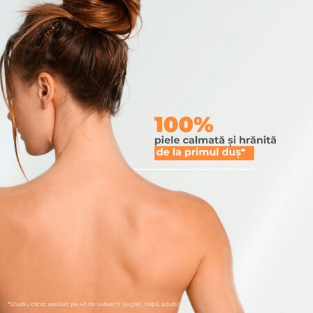 Ulei de dus emolient, piele uscata, piele atopica Exomega Control, 1 litru, A-Derma 746336