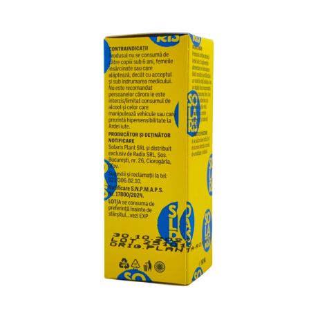 Tinctura de ardei iute, 50 ml, Solaris 746522