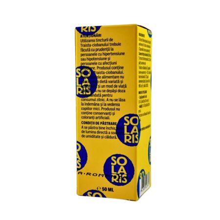 Tinctura Traista Ciobanului, 50 ml, Solaris 746544