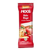 Baton Bio de ovaz cu mere, 25 g, Mogli