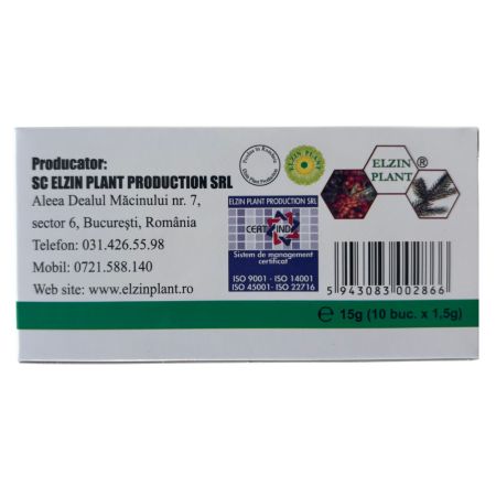 Crema solida supozitoare, Comag Plant, 10x1.5 g, Elzin Plant 746812