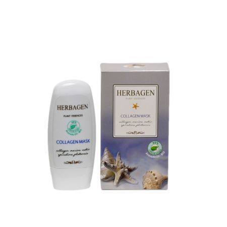 Masca cu colagen marin si spirulina platensis, 50 g, Herbagen