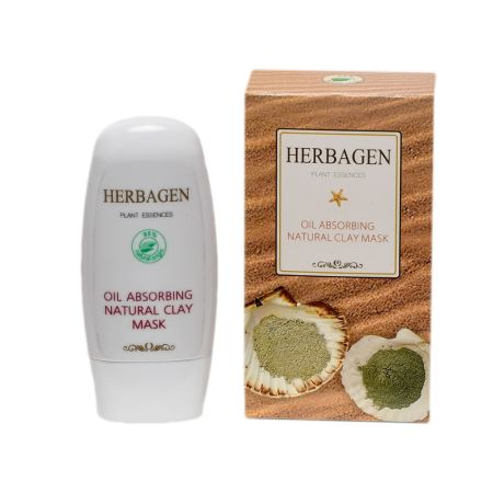 Masca antiseboree cu argila, 50 g, Herbagen