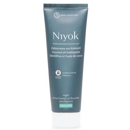 Pasta de dinti cu ulei de cocos si menta, Spearmint, 75 ml, Niyok