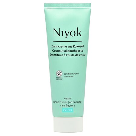 Pasta de dinti cu ulei de cocos si menta, 75 ml, Niyok
