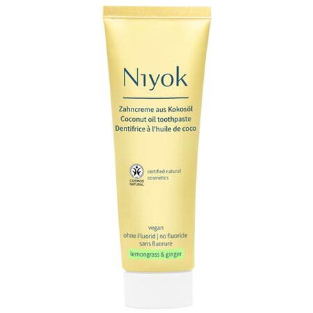 Pasta de dinti cu ulei de cocos, lemongrass si ghimbir, 75 ml, Niyok