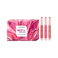Set balsam buze Melt & Shine Juicy, 3 bucati, Catrice
