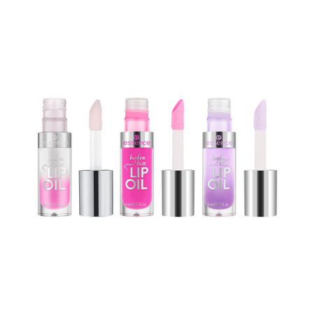 Set ulei pentru buze Hydra Kiss Lip Oil Trio, 3 bucati, Essence 747301