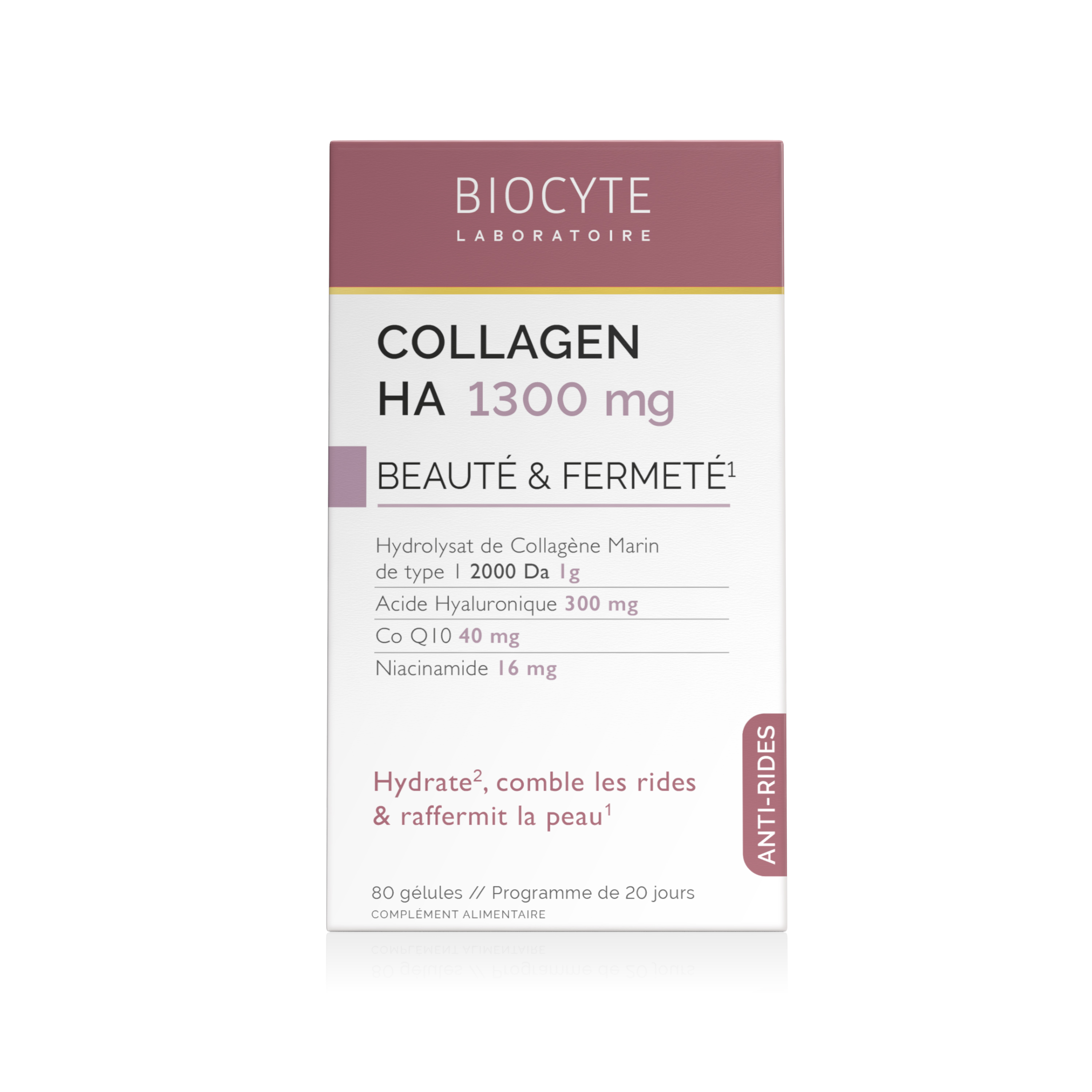 Collagen HA, 1300 mg, 80 capsule, Biocyte